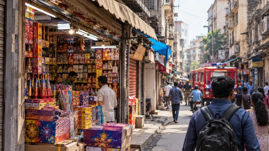 Firecracker shop